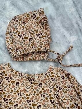 Quincy Mae Floral Bonnet